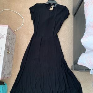 Black Midi Dress